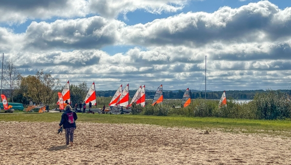 Tamula järv võõrustas rekordarvu osalejatega purjeregatti